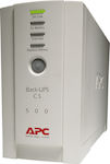 APC Back-UPS BK500EI Off-Line 500VA 300W με 3 IEC Πρίζες