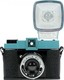 Lomography Film Camera Diana F+ Flash Teal/Black