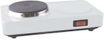 Celect Enamel Countertop Single Burner White