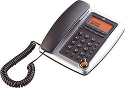 IQ DT-840CID Ενσύρματο Τηλέφωνο Γραφείου Μαύρο