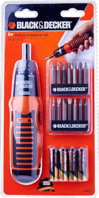 Black & Decker -XJ Șurubelniță Baterie 6V