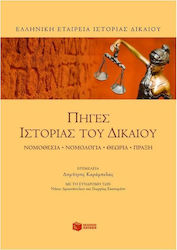 Πηγές ιστορίας του δικαίου, Legislation, jurisprudence, theory, practice