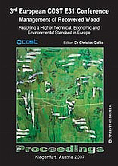 Management of Recovered Wood