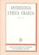 Anthologia lyrica graeca