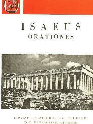 Isaei orationes, Cum fragmentis: Editio stereotypa editionis secundae MCMIII