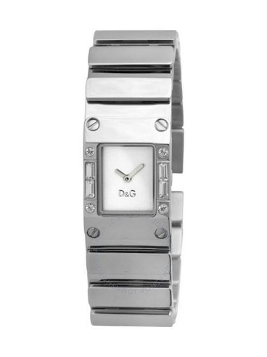 Dolce & Gabbana Uhr mit Silber Metallarmband