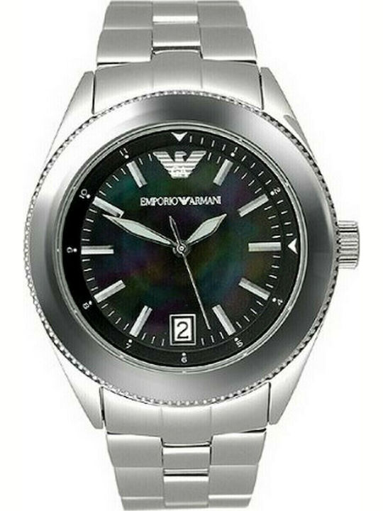 Emporio Armani Women's Watch with Silver Metal Bracelet