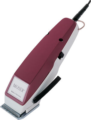 Moser 1400 Profesional Mașină de Tuns cu Fir Burgundy 1400-0050