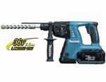 Makita Impact Demolition Hammer Battery 36V 2x2.6Ah with Chuck SDS Plus