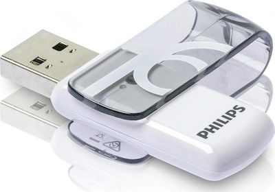 Philips Vivid 32GB USB 2.0 Stick Alb