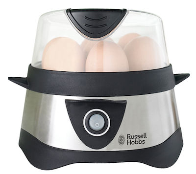 Russell Hobbs Stylo Βραστήρας Αυγών 7 Θέσεων 380W Ασημί