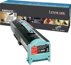 Lexmark X860H21G Тонер Лазерен принтер Черно Висока доходност 35000 Страници