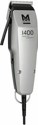 Moser 1400 Professional Electric Hair Clipper Silver 1400-0458