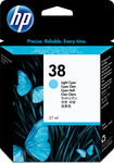 HP 38 Original InkJet Printer Ink Light Blue (C9418A)