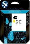 HP 40 Yellow Original Cerneală Imprimantă InkJet Galben (51640YE)