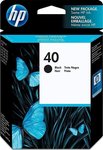 HP 40 Black Original InkJet Printer Ink Black (51640AE)