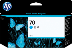 HP 70 Original InkJet Printer Ink Cyan (C9452A)