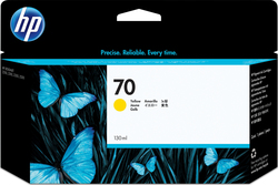 HP 70 Original InkJet Printer Ink Yellow (C9454A)