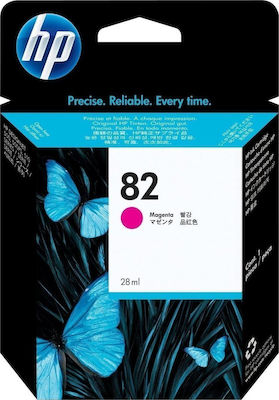 HP 82 Original InkJet Printer Ink Magenta (CH567A)