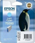 Epson T5595 Light Cyan Original InkJet Printer Ink Cyan (C13T55954010)