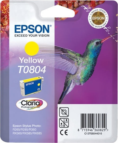 Epson T0804 Original Cerneală Imprimantă InkJet Galben (C13T08044011 C13T08044020)