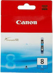 Canon CLI-8 Cartuș de cerneală original pentru imprimante InkJet Cyan (0621B001)
