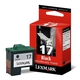 Lexmark 17 Original InkJet Printer Ink Black (10NX217E)