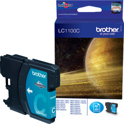 Brother LC1100 LC-1100C Original Tintenpatronen für Tintenstrahldrucker Cyan