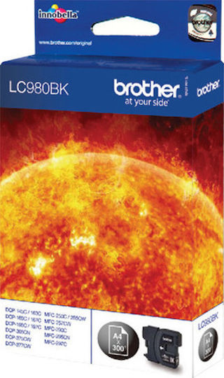 Brother LC980 Original InkJet Printer Ink Black (LC-980BK)