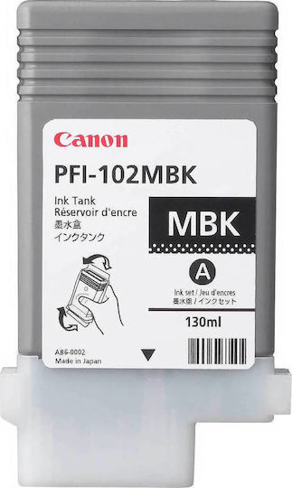 Canon PFI-102 Original InkJet Druckerpatrone Mattschwarz (0894B001)