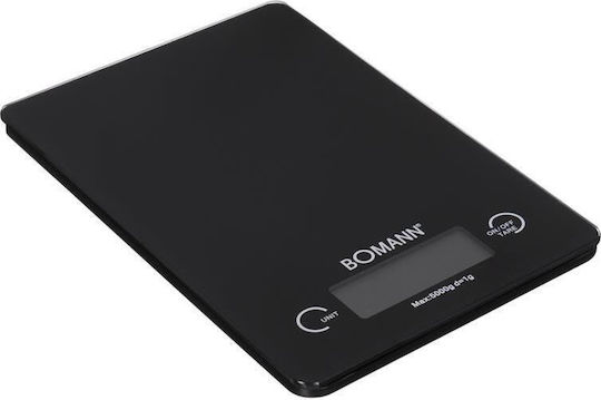 Bomann KW 1415 Digital Kitchen Scale 1gr/5kg Black 138-0058