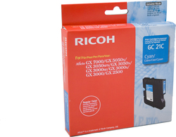 Ricoh GC21C Cyan Original InkJet Printer Ink Cyan (405533)