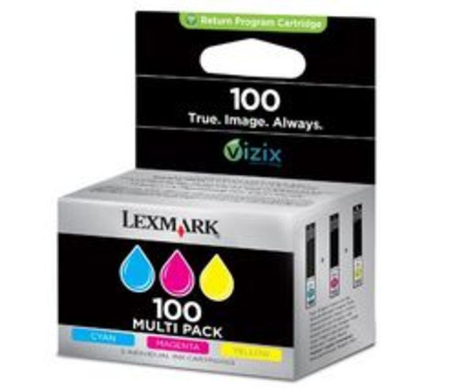 Lexmark 3Pack 100 Color Return Program Ink Cartridges Skroutz.gr