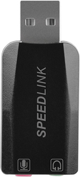 SpeedLink External USB 2.0 Sound Card (SL-8850-SBK)