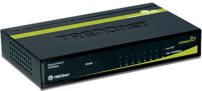 Trendnet Unmanaged L2 Switch with 8 Gigabit (1Gbps) Ethernet Ports