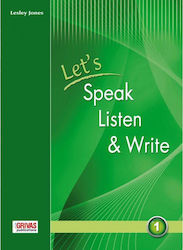 Let's Speak, Listen And Write 1: Student's Book