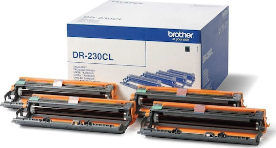 Brother DR-230CL Γνήσιο Multipack Drum Laser Εκτυπωτή Μαύρο/Κίτρινο/Κυανό/Ματζέντα 4τμχ (DR-230CL)