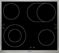 AEG HE604060XB Κεραμική με Πλαίσιο μη Αυτόνομη AEG HE604060XB Κεραμική με Πλαίσιο μη Αυτόνομη
