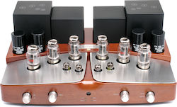 Unison Research Performance Λαμπάτος Ολοκληρωμένος Ενισχυτής Hi-Fi Stereo Ασημί