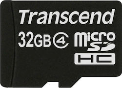 Transcend microSDHC 32GB Clasa 4 Viteză implicită