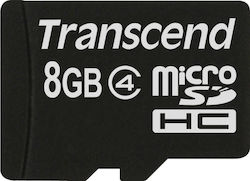 Transcend microSDHC 8GB Klasse 4 Standard-Geschwindigkeit