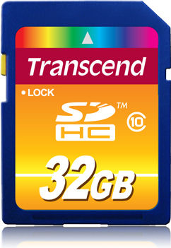 Transcend SDHC 32GB Class 10 High Speed