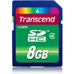 Transcend SDHC 8GB Klasse 4 Standard-Geschwindigkeit