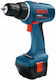 Bosch GSR 12-2 Δραπανοκατσάβιδο Μπαταρίας 12V 2x1.5Ah