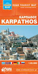 Κάρπαθος, Drum, hartă turistică