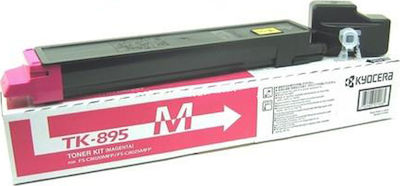 Kyocera TK-895M Toner Laser Εκτυπωτή Ματζέντα 6000 Σελίδων (1T02K0BNL0)