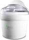 De'Longhi IC 8500 0204114003 Mașină de înghețată 1.5lt Albă