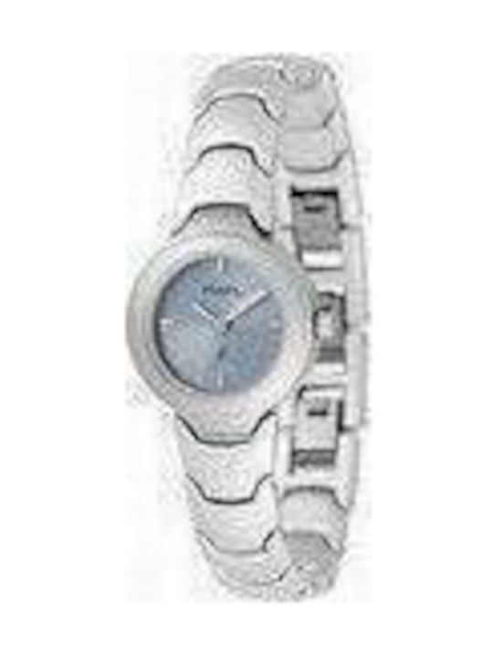 Fossil ES9056 Uhr mit Silber Metallarmband ES9056