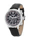 Ingersoll Watch Automatic with Black Leather Strap