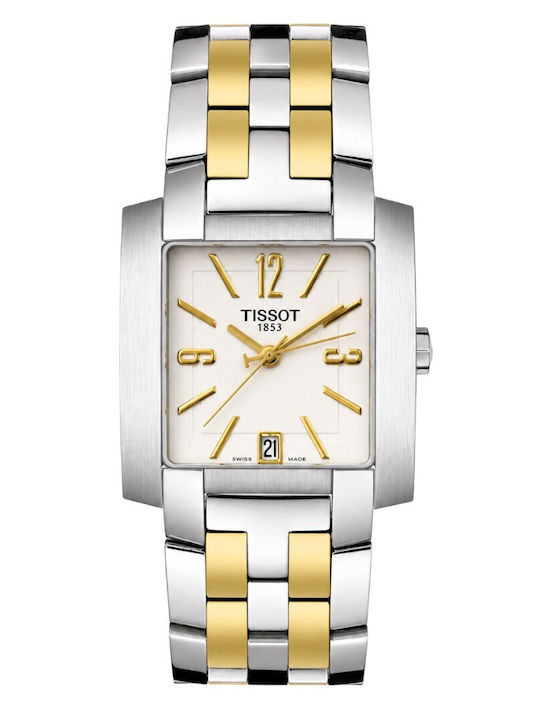 Tissot Дамски Часовник 30мм Кварцов със Сребрист Метална Верижка